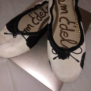 Sam Edelman animal print ballet flats